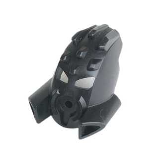 Black Bionicle Mask Ruru (Toa Metru)