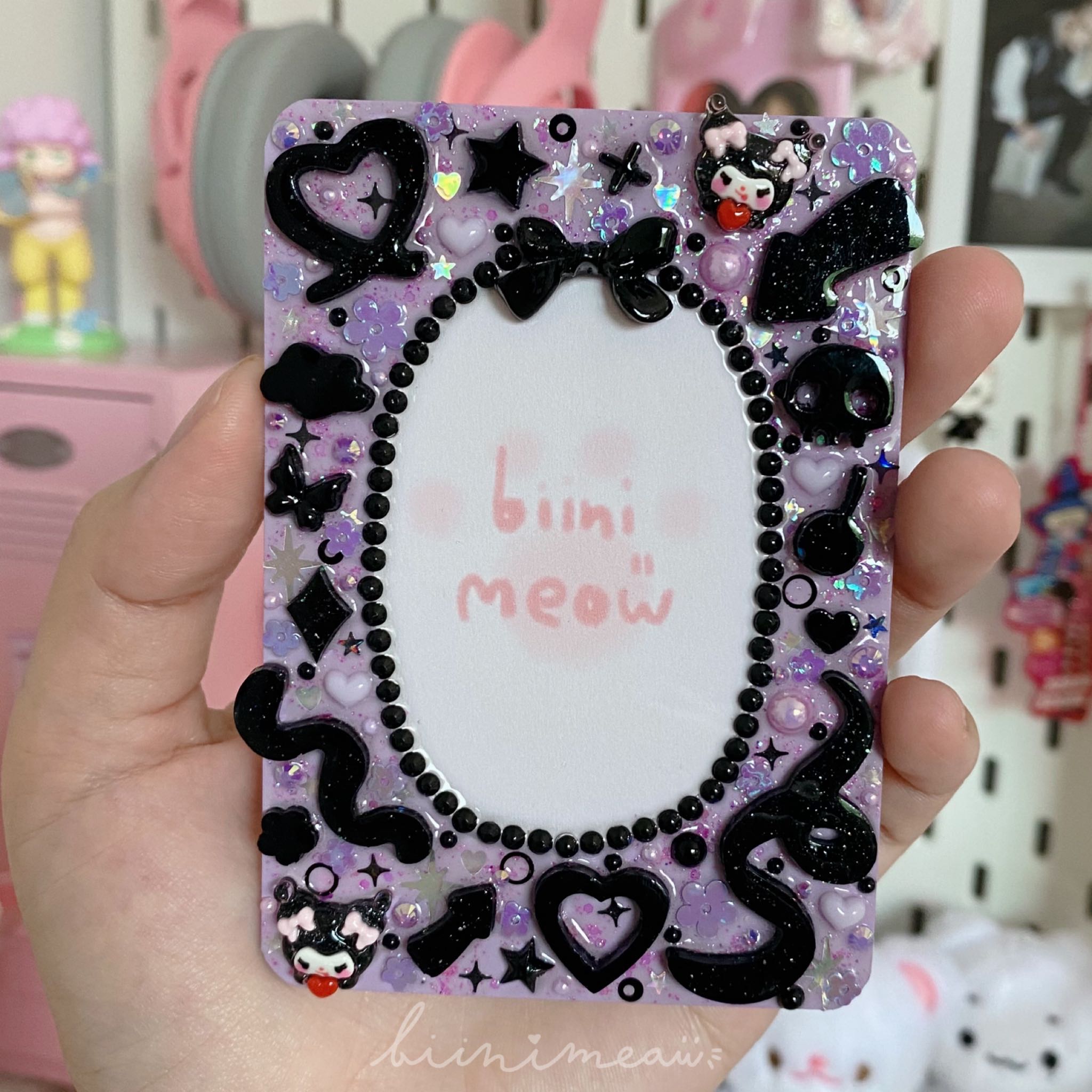 💜 เฟรมการ์ด Kuromi 🎀
