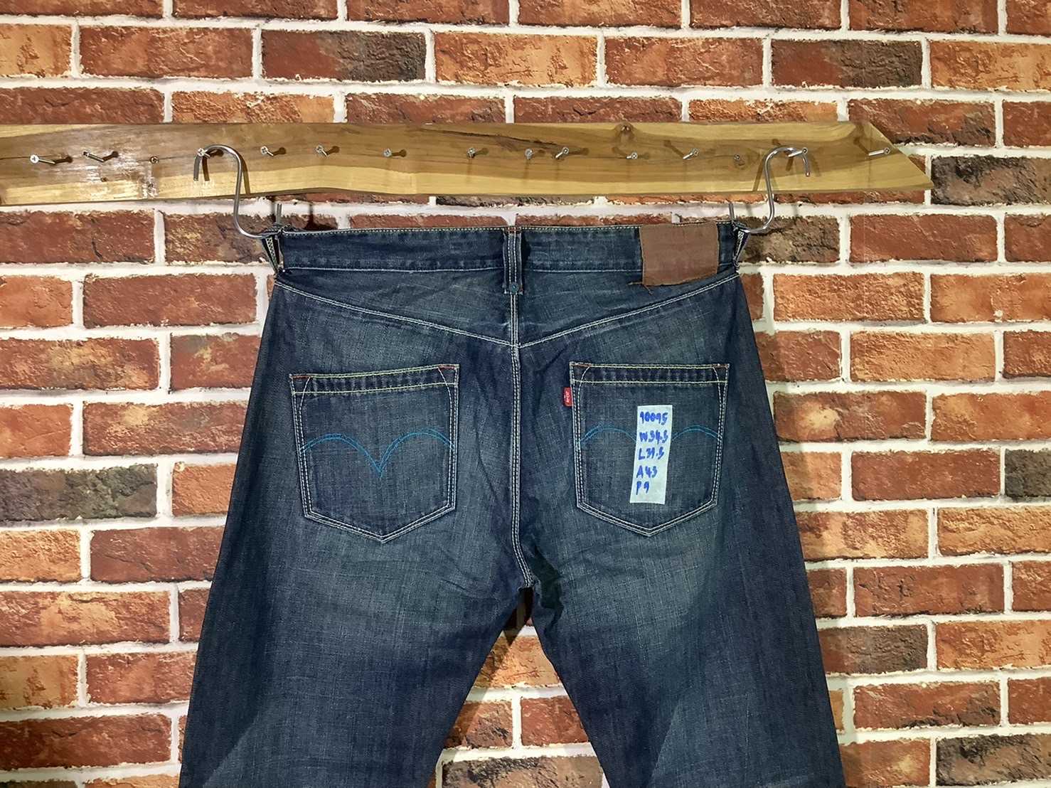 รหัส10095 Levi's Made in China เลขกระดุม3496 วัดจริง เอว34.5