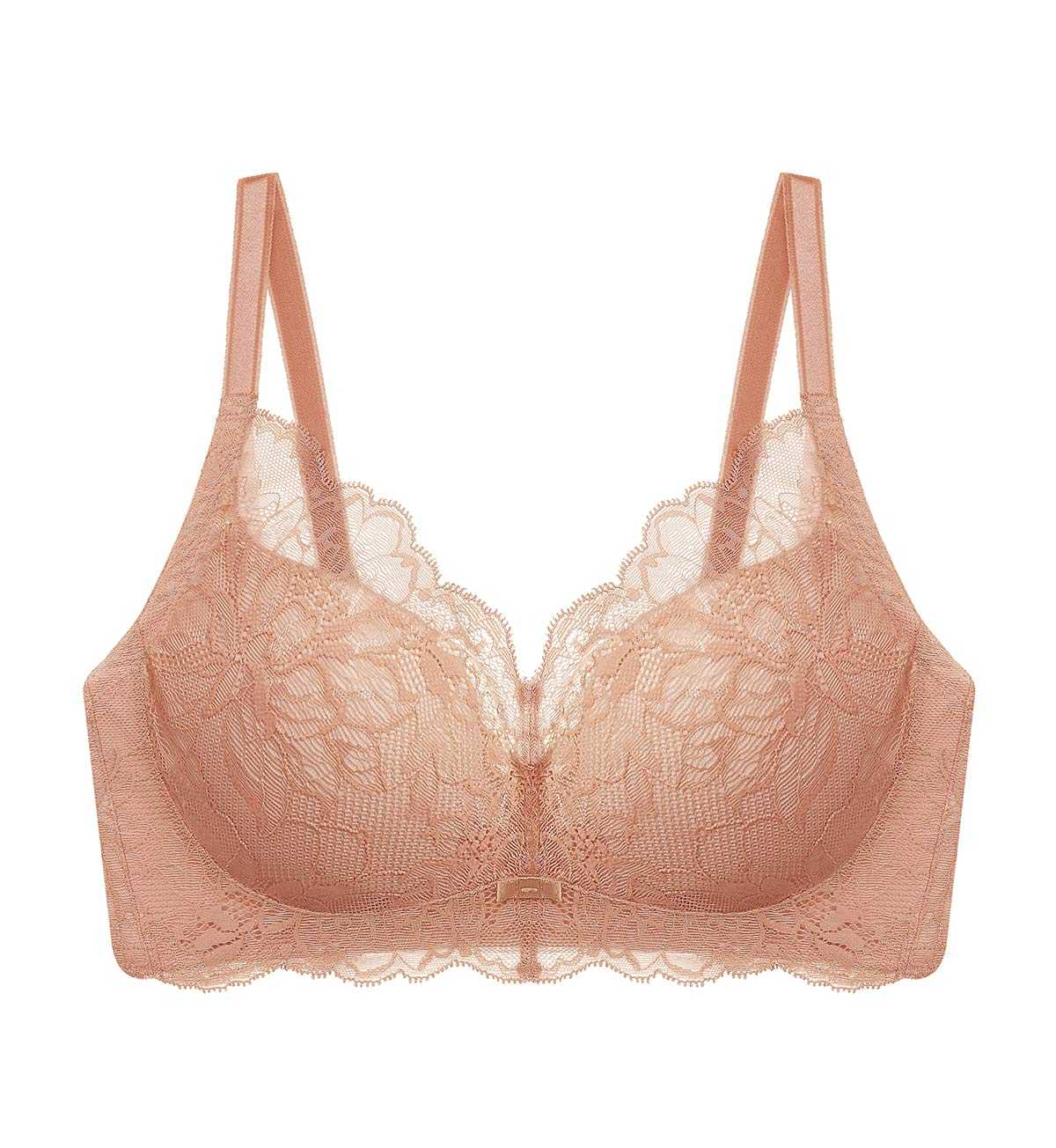 Bargain Triumph 10213338 Natural Elegance Sleek P 6901  เสื้อในไม่มีโครงเก็บกระชับ สีน้ำตาล