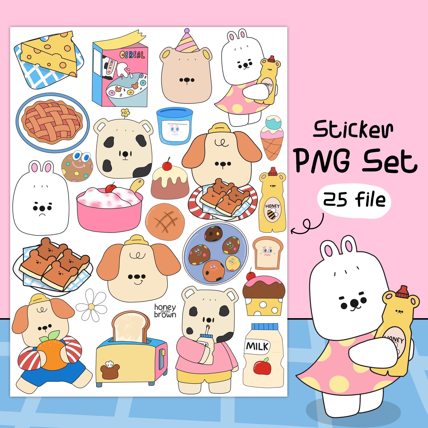 V4 sticker ตกแต่งงาน🍪