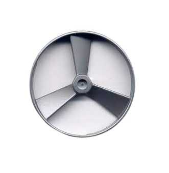 Pearl Light Gray Bionicle Rhotuka Spinner (Propeller / Rotor)