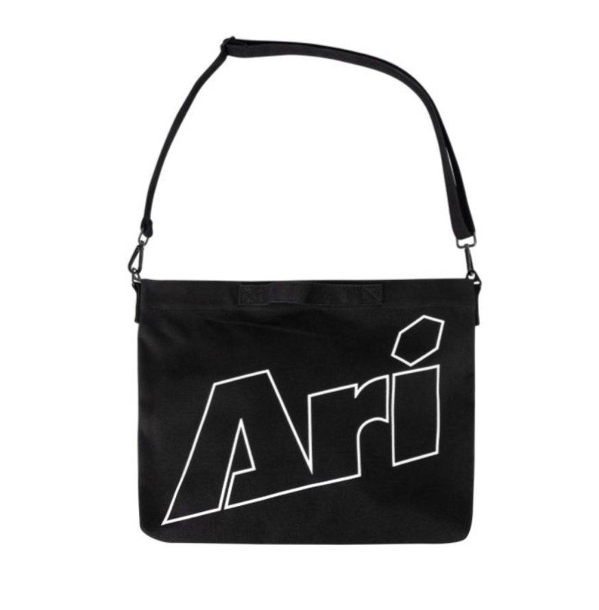 ARI SHOULDER BAG - BLACK/WHITE