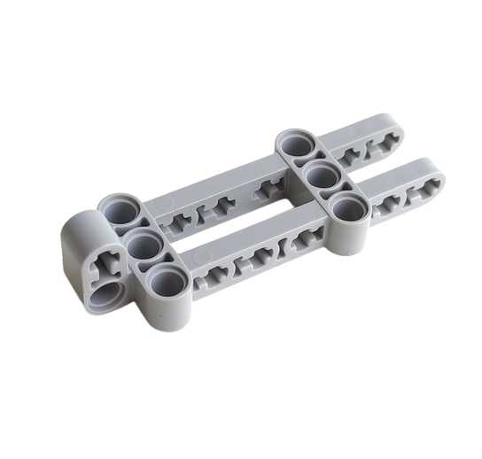Light Bluish Gray Bionicle Visorak Torso, Liftarm 8 x 3 x 2