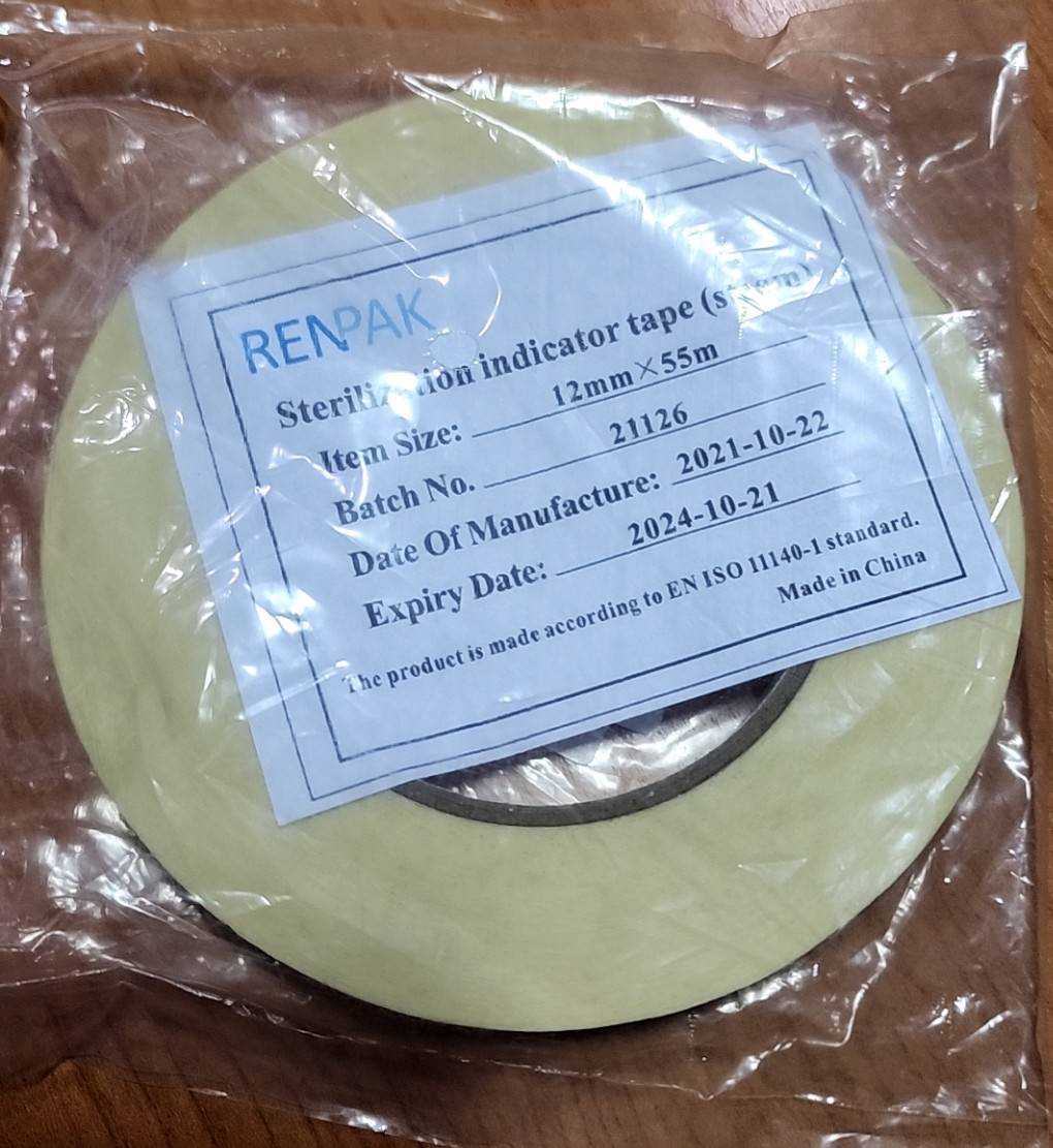 RENPAK AutoCave Tape  Size 12mm.x55m.