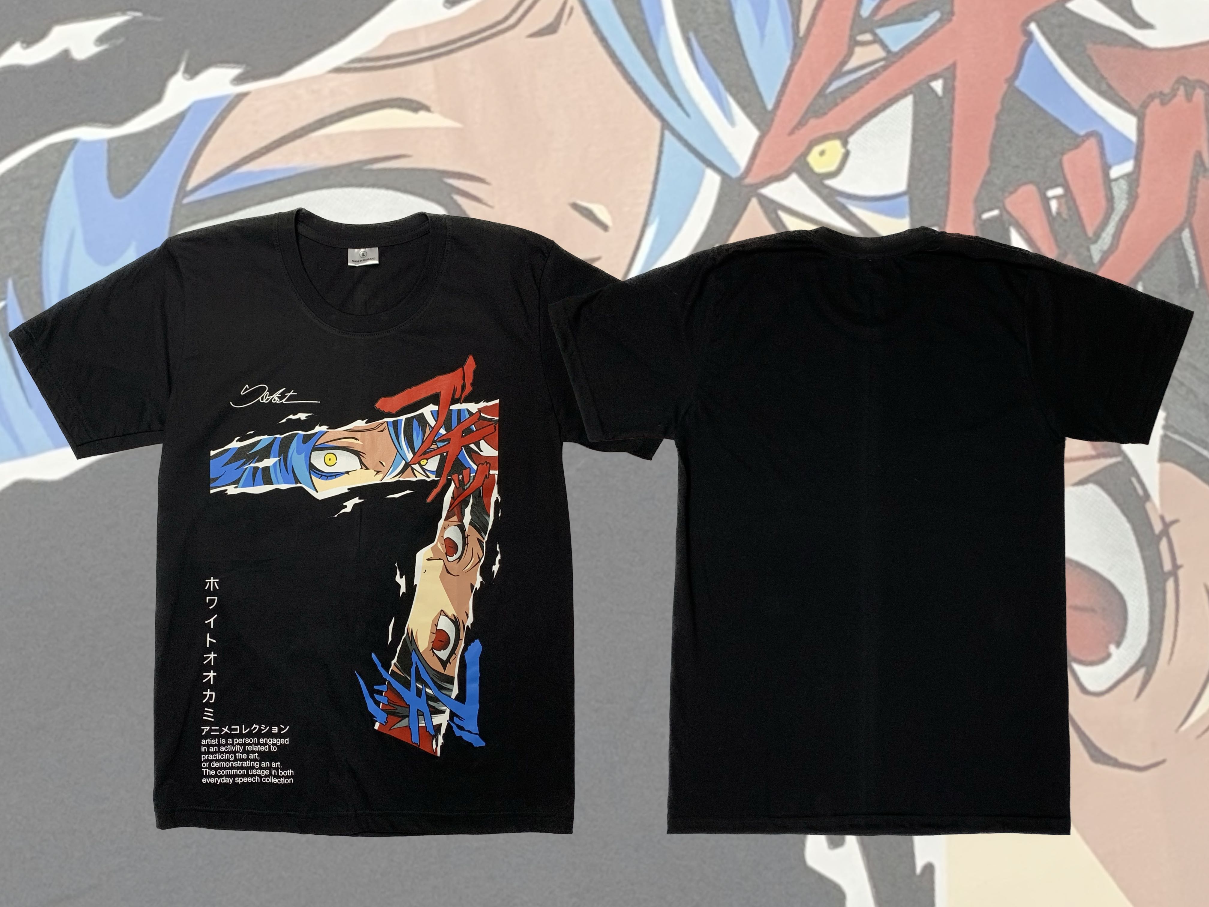 เสื้อยืดอนิเมะ 