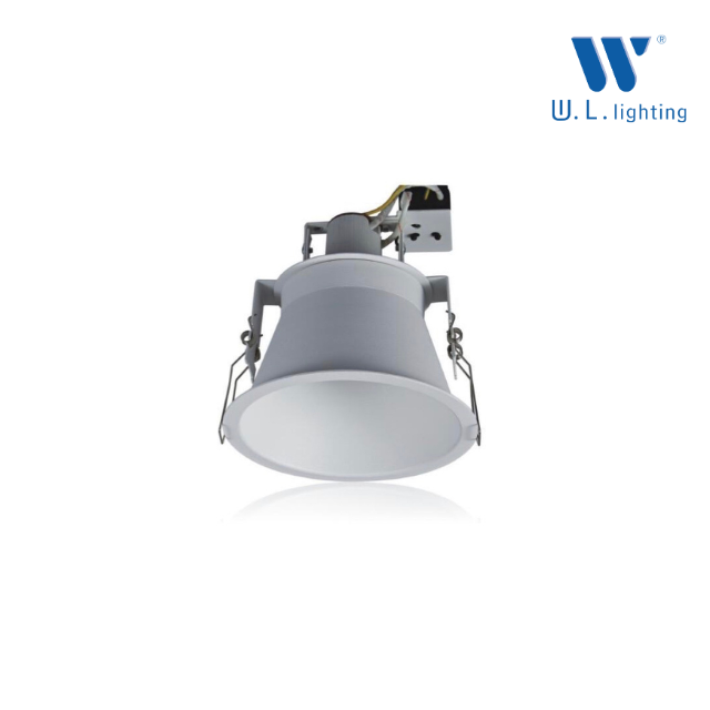 WL-J4001-WH โคมไฟดาวน์ไลท์ขอบบาง ไซด์ S