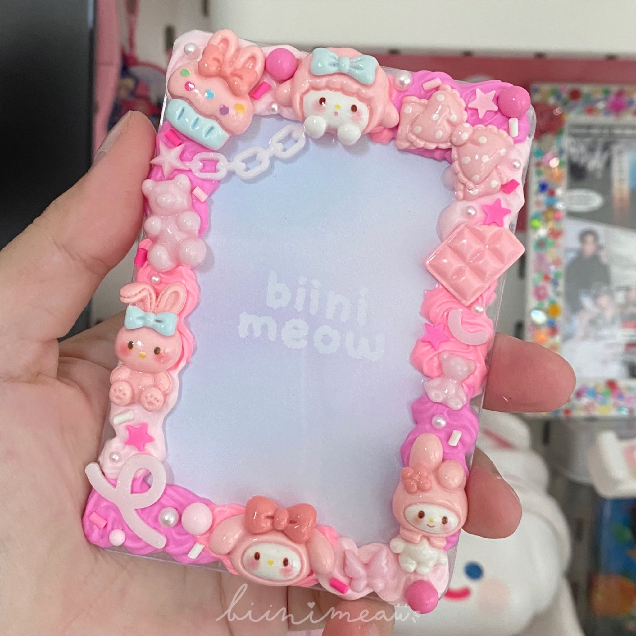 🐇 เฟรมการ์ดวิปครีม my melody 💖