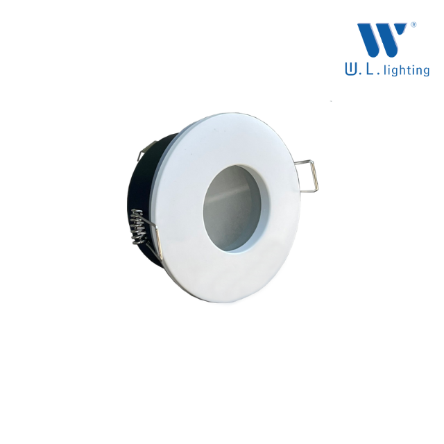 WL-S144-WH-GU10 โคมไฟดาวน์ไลท์หน้ากระจกขั้ว GU10