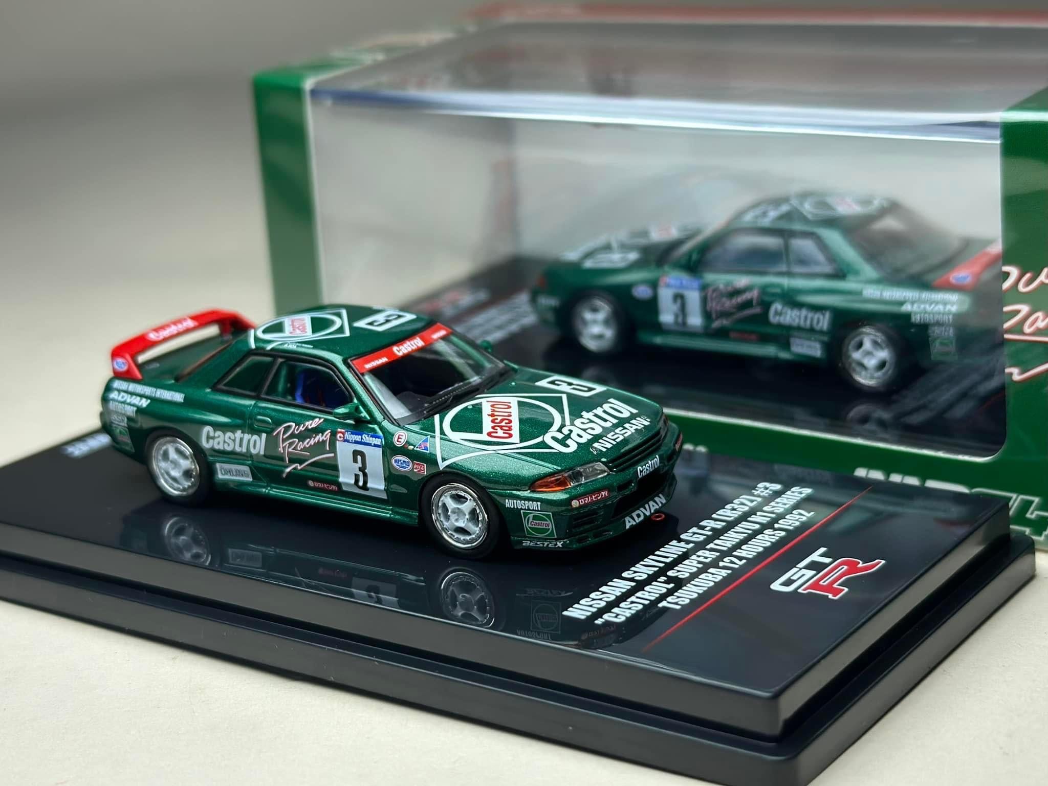 ￼Nissan Skyline R32 Castrol Super Taikyu N1 Series Scale 1:64 ยี่ห้อ Inno 64