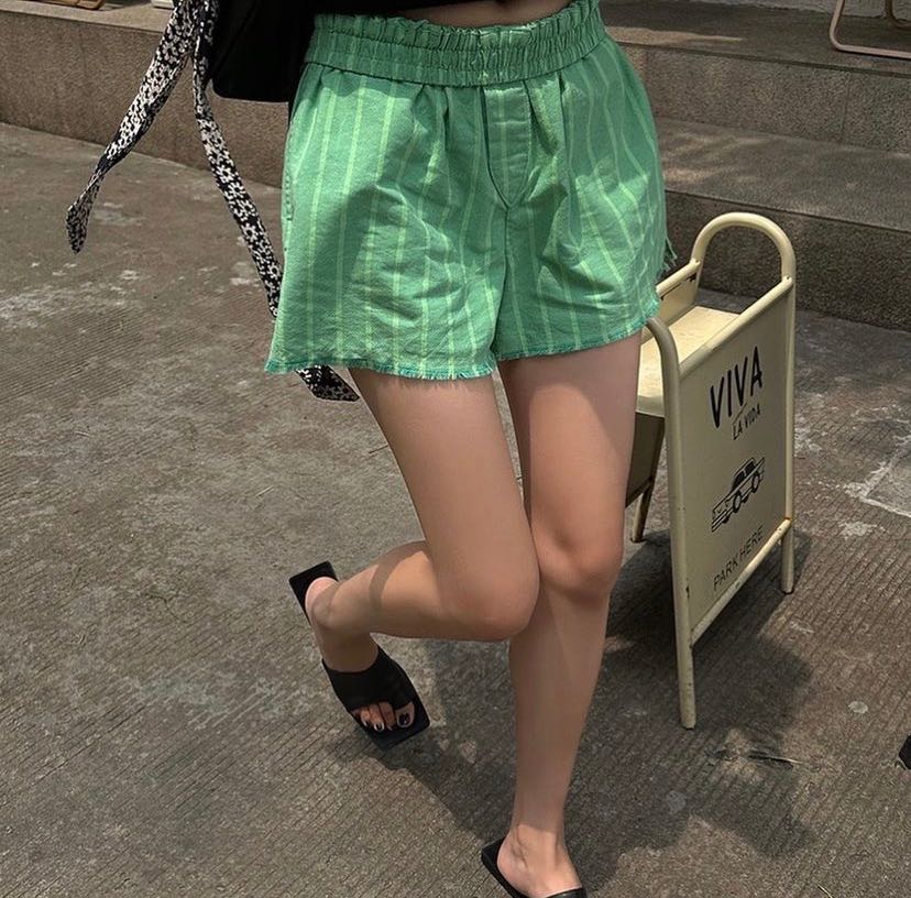 พร้อมส่ง short green