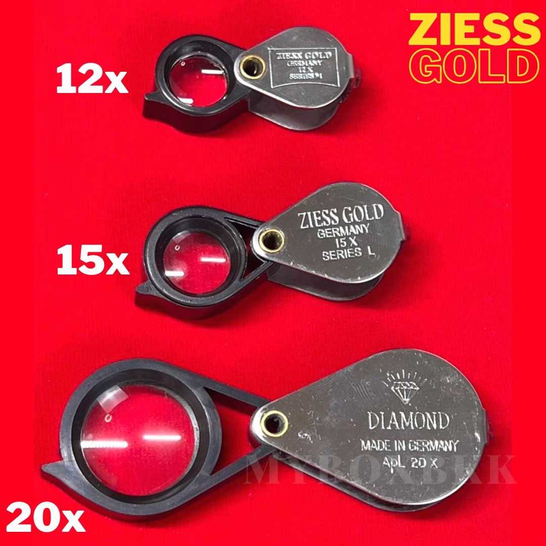 กล้องส่องพระ Ziess Gold  บอดี้สแตนเลส 12x/15x/20x