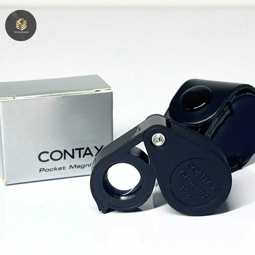 กล้องส่องพระ CONTAX 10x 13mm พร้อมซองหนัง มัลติโค้ตตัดแสง อพาเนติเลนส์