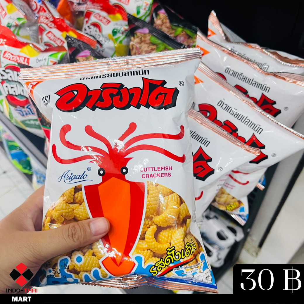 อาริงาโต ข้าวเกรียบปลาหมึก