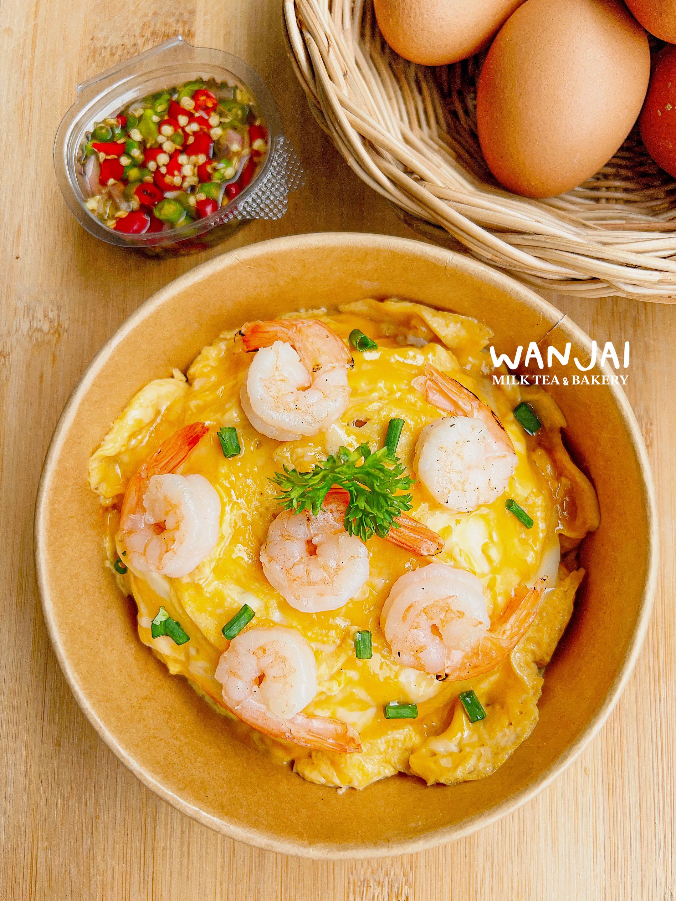 ข้าวไข่ข้นกุ้ง 