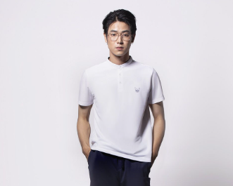 เสื้อโปโลคอจีนเฟรนช์ชี่ สีขาว  | 03785
