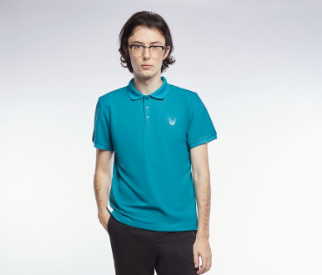 เสื้อโปโลเฟรนช์ชี่ สีเขียว | 03784