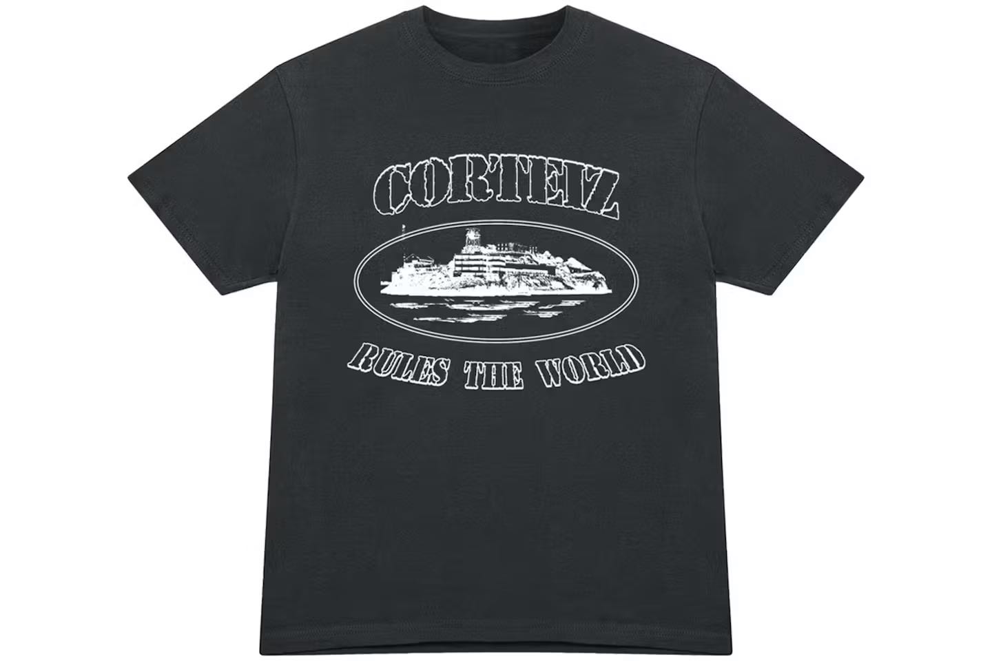 Corteiz OG Alcatraz T-Shirt Black