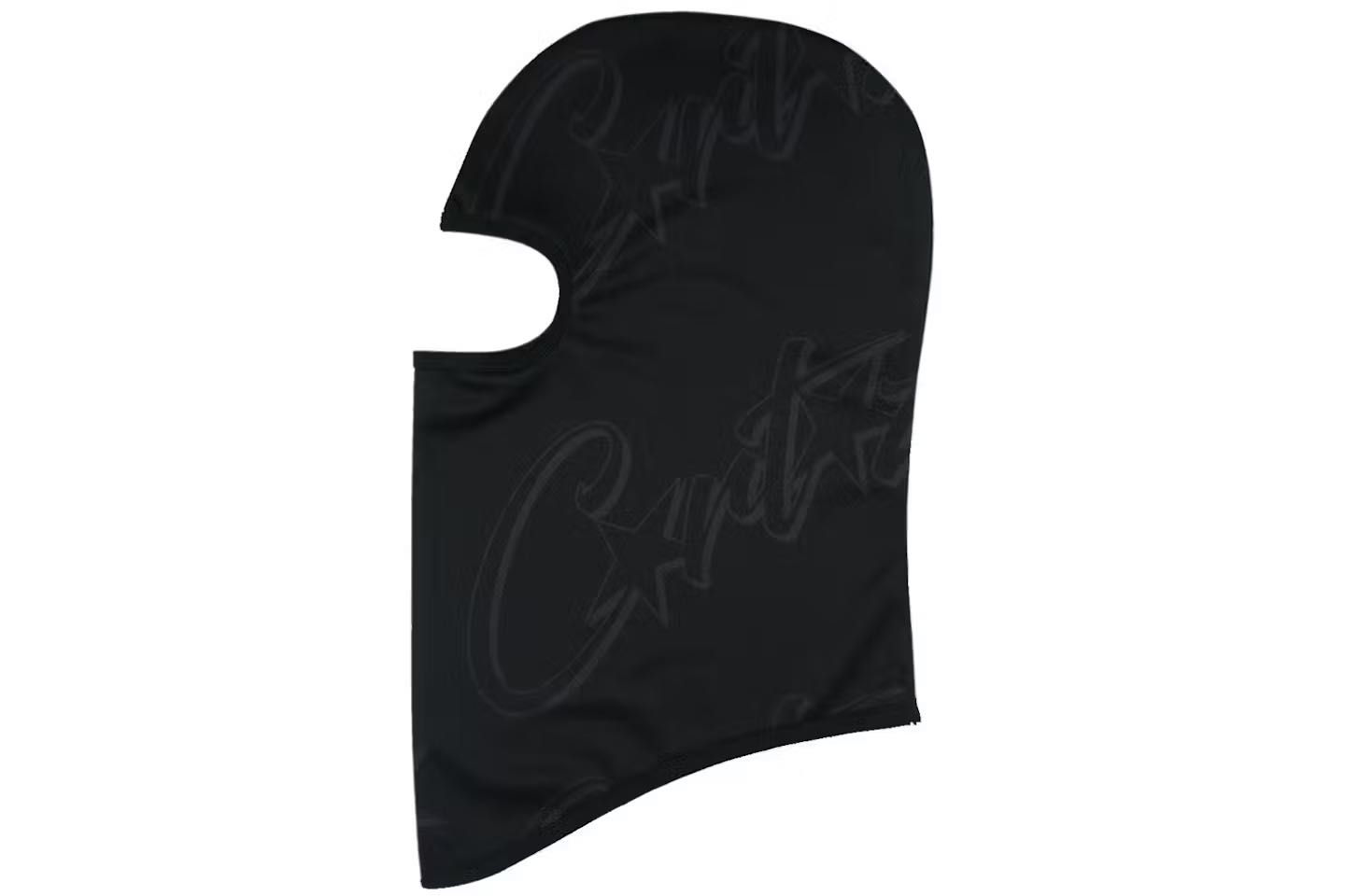 Corteiz Triple Black Liteweight Ski Mask Black