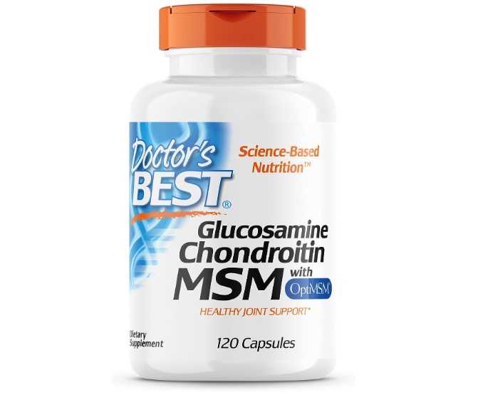 ของแท้ 100% จาก USA-Doctor's Best, MSM with OptiMSM 1500 mg, 120 เม็ด