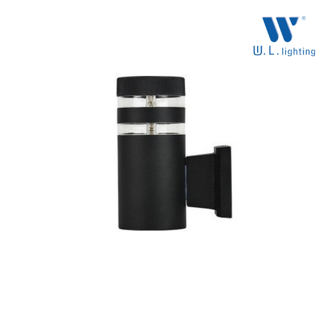 WL-812-BK โคมไฟผนังส่องทางเดียวตกแต่งด้วยอคิลิค 2 เส้น