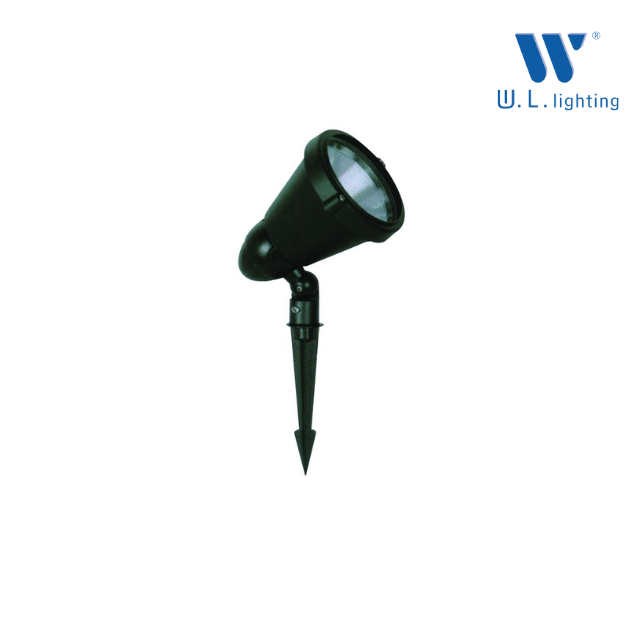 WL-5741-BK โคมไฟปักดินใส่หลอด PAR38x1