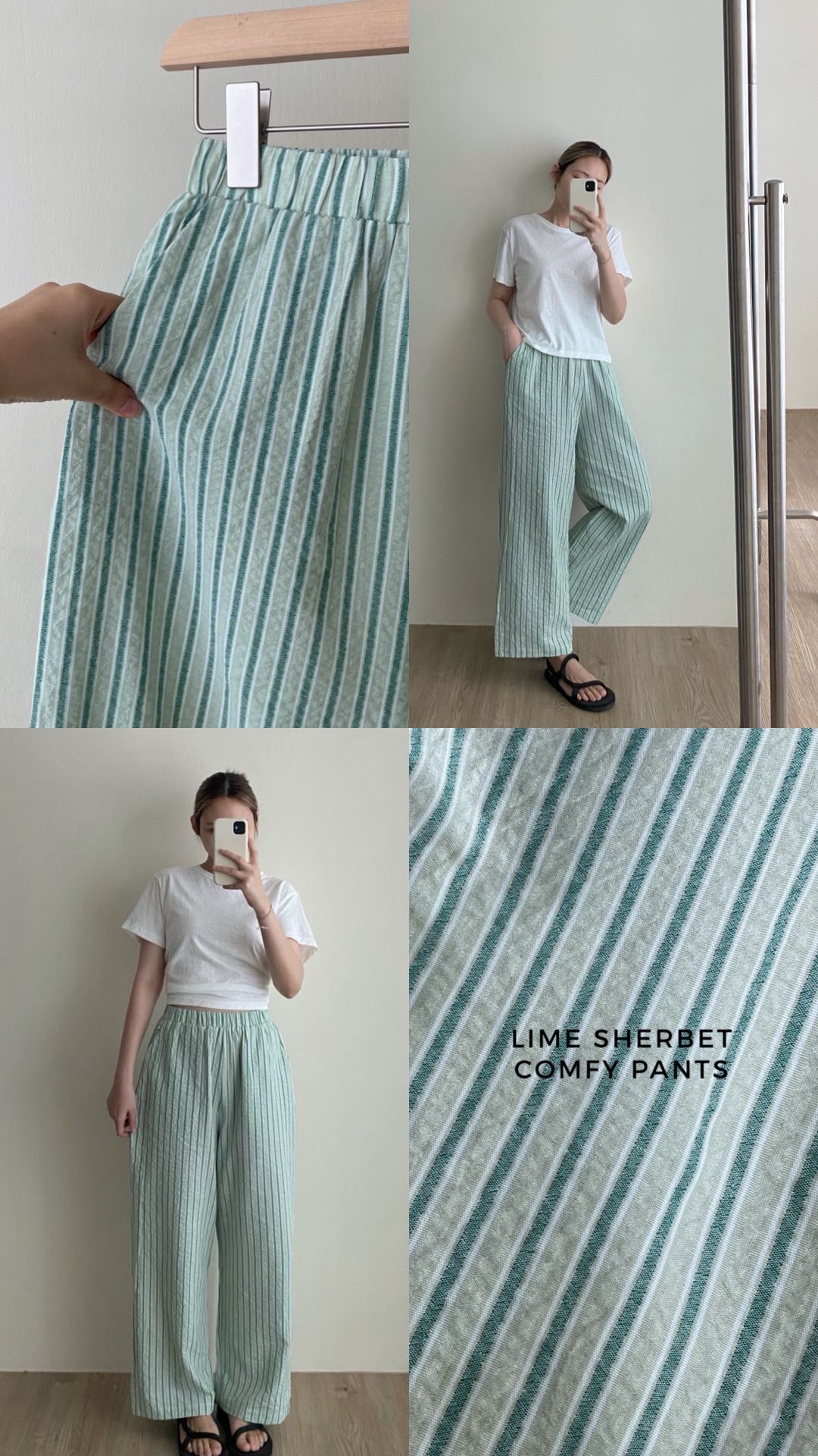 fadthings : lime sherbet comfy pants