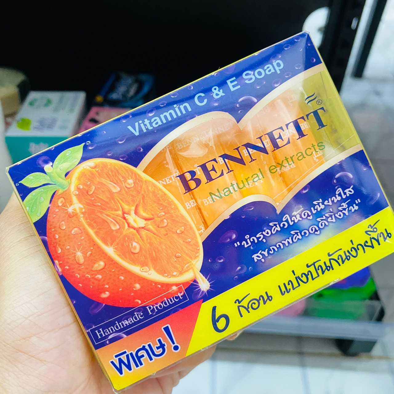 สบู่ก้อน เบนเนท 6 ก้อน