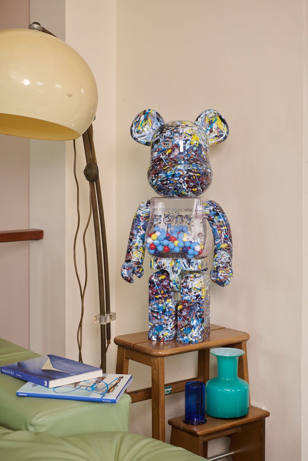 bearbrick my first baby jackson pollock studio ver. 1000% | LINE SHOPPING