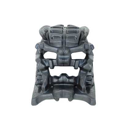 Pearl Dark Gray Bionicle Mask Sanok - Flexible Rubber