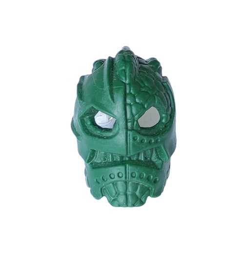 Dark Green Bionicle Mask Suletu - Flexible Rubber