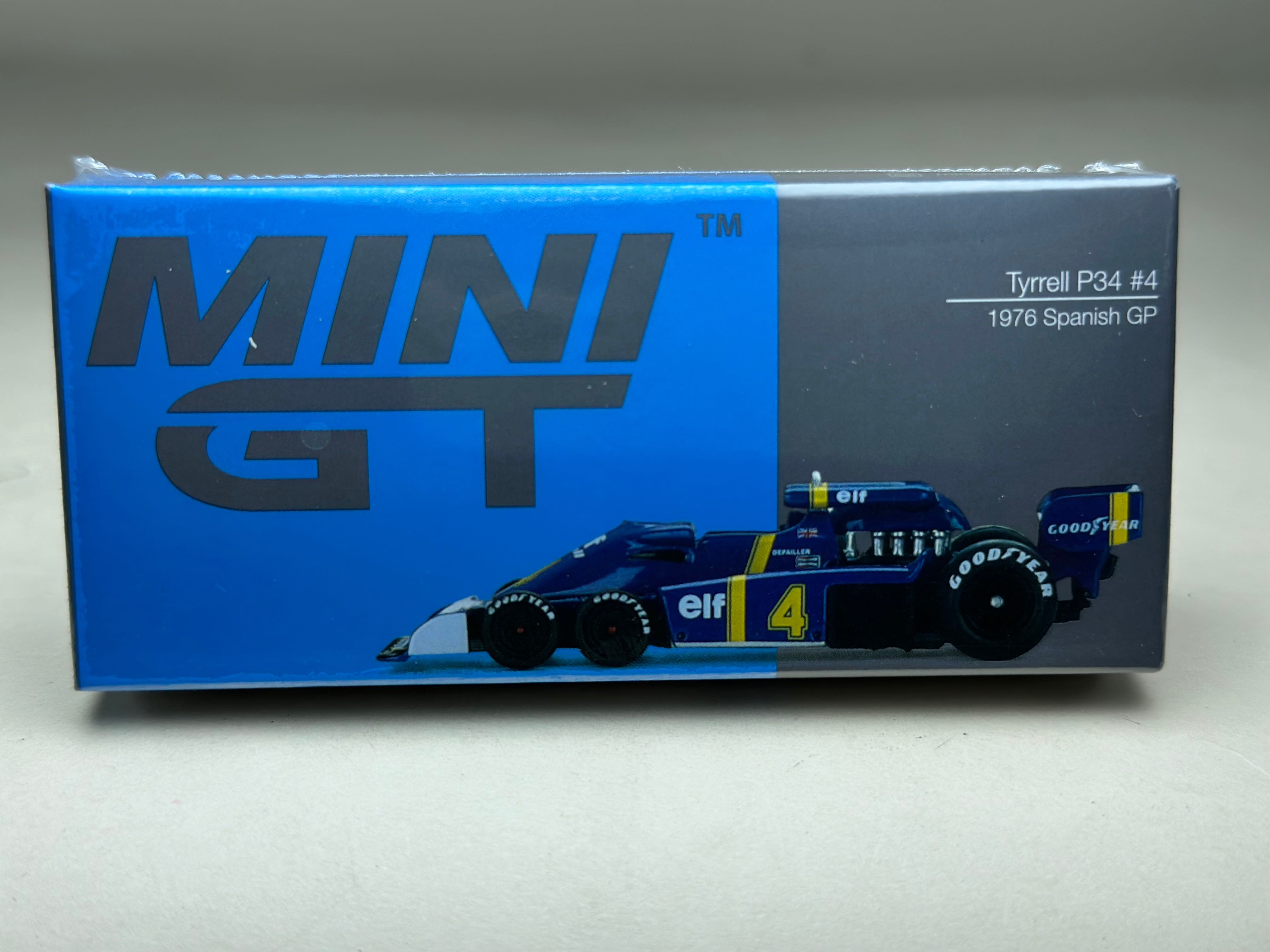 ▪️Tyrrell P34 #4 1976 Spanish GP #488 Scale 1:64 ยี่ห้อ Minigt