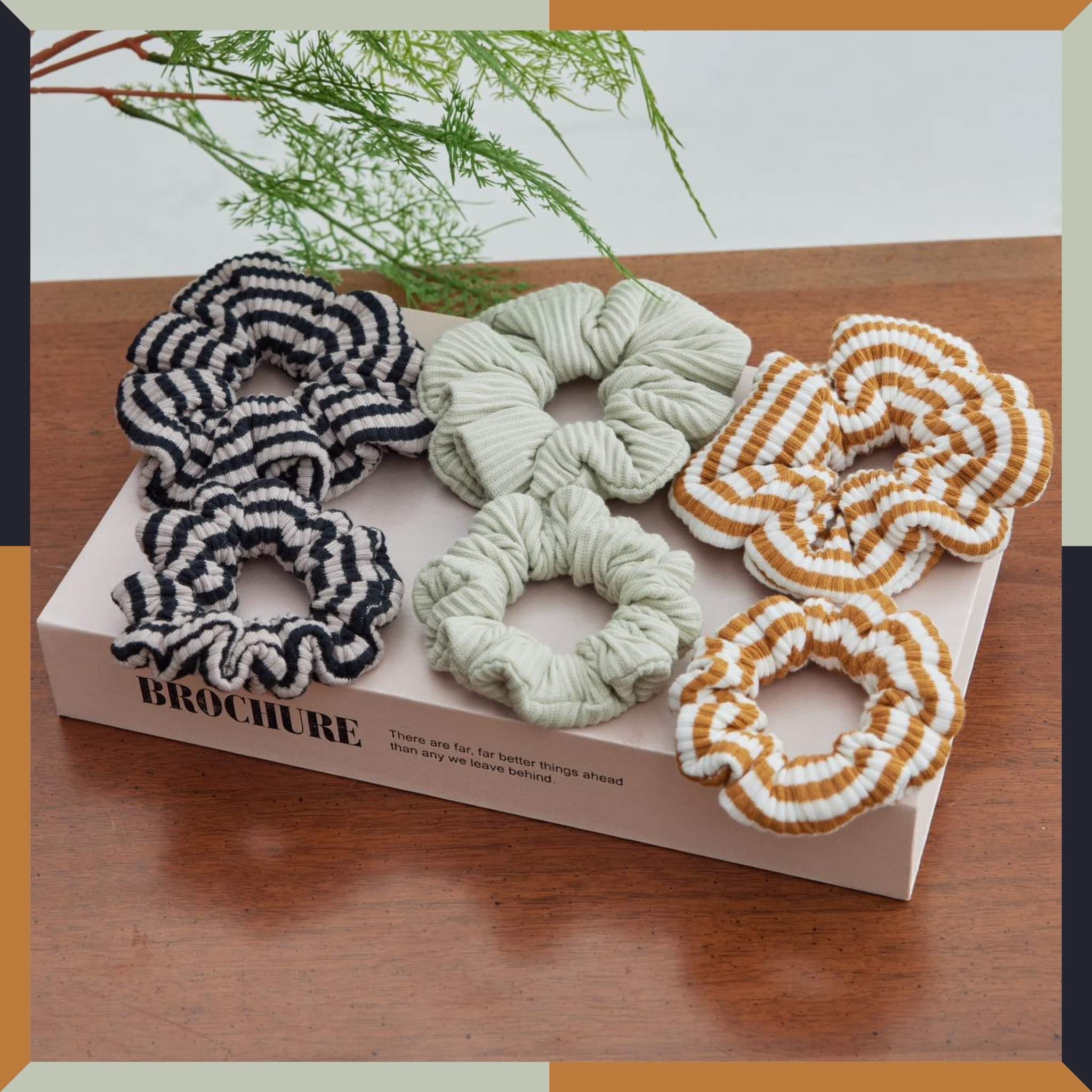 Iris scrunchie (ซื้อสินค้าในร้านครบ 3 ชิ้น ฟรีค่าส่ง)