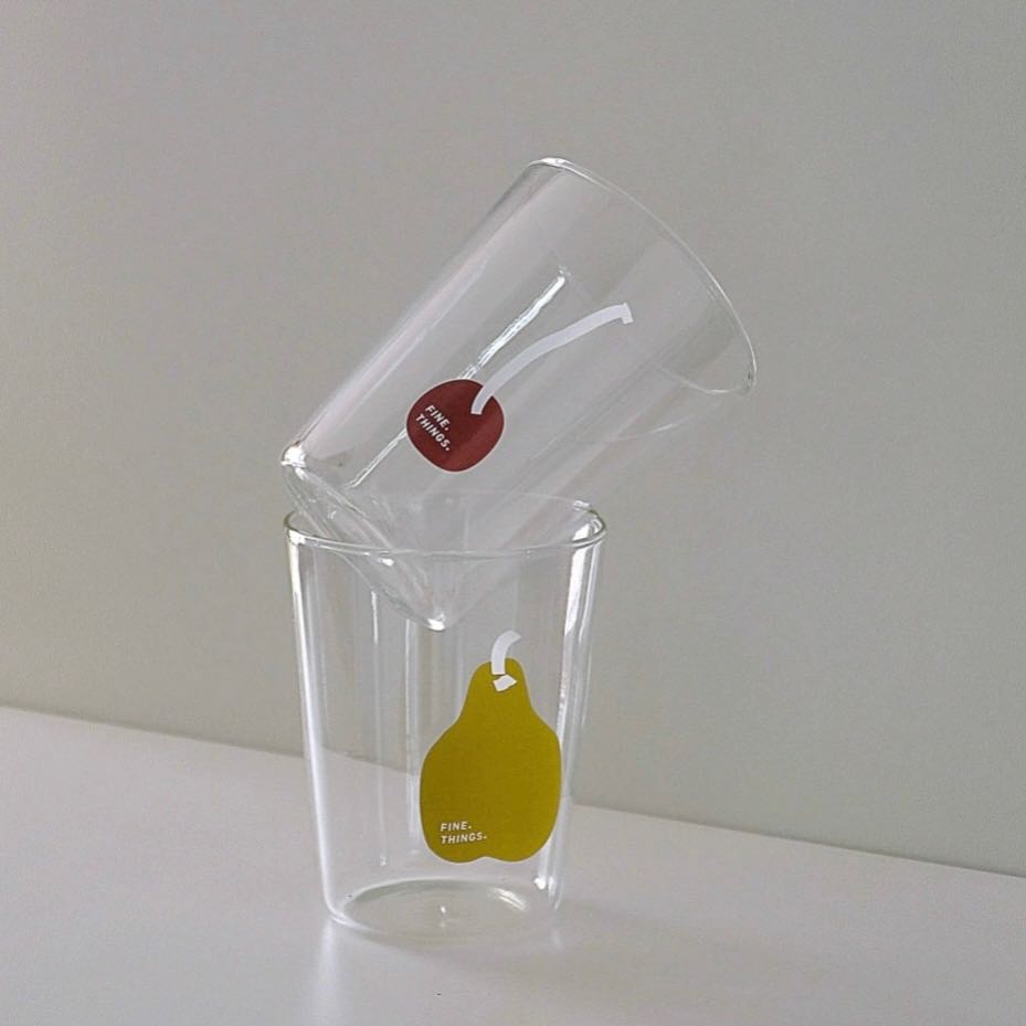 Pear&Cherry glass (Pre-order)
