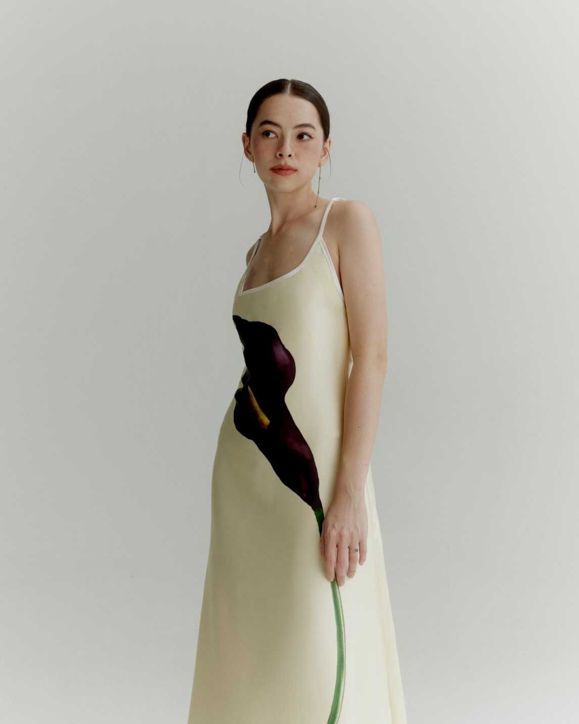 Weekend begins - Calla printed maxi dress