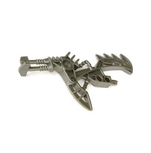 Pearl Dark Gray Bionicle Piraka Seismic Pickaxe (Avak)
