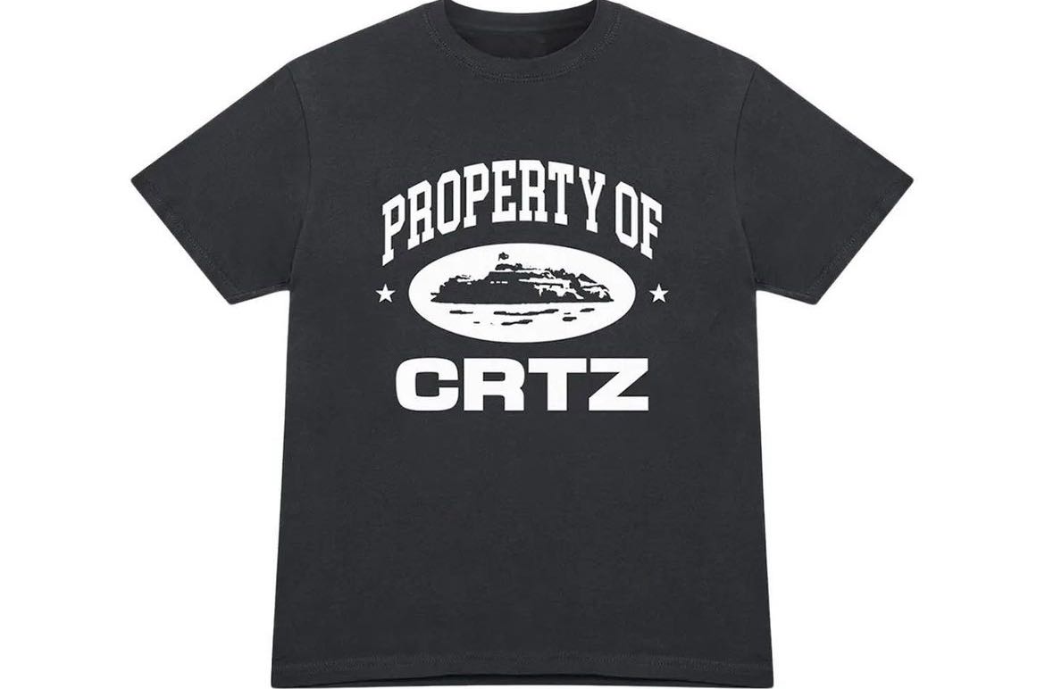 Corteiz OG Property Of Crtz T-shirt Black