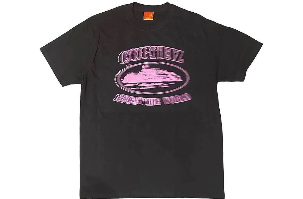 Corteiz Pink Blur Alcatraz T-shirt