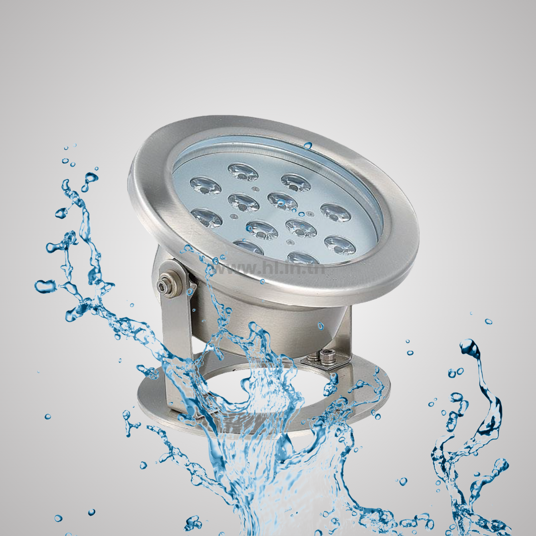 [PD] HL-SD816A-24V-12W โคมไฟสปอร์ทไลท์สำหรับติดตั้งใต้น้ำ IP68