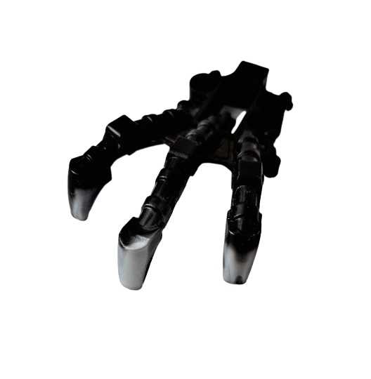 Bionicle Foot Piraka Clawed with Marbled Pearl Light Gray Talons Pattern