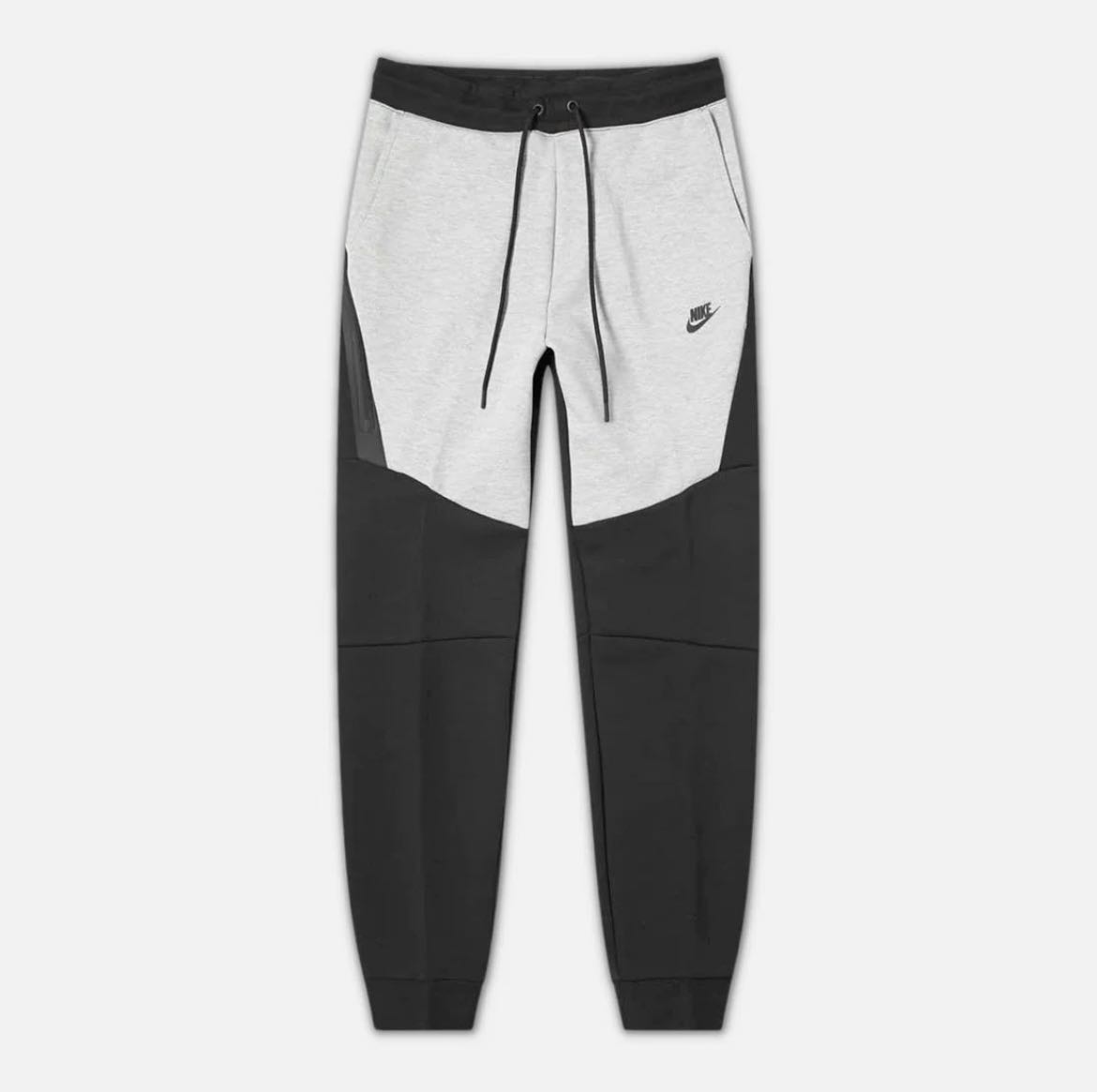 NIKE TECH FLEECE JOGGERS - BLACK AND GREY (OLD SEASON) | LINE SHOPPING