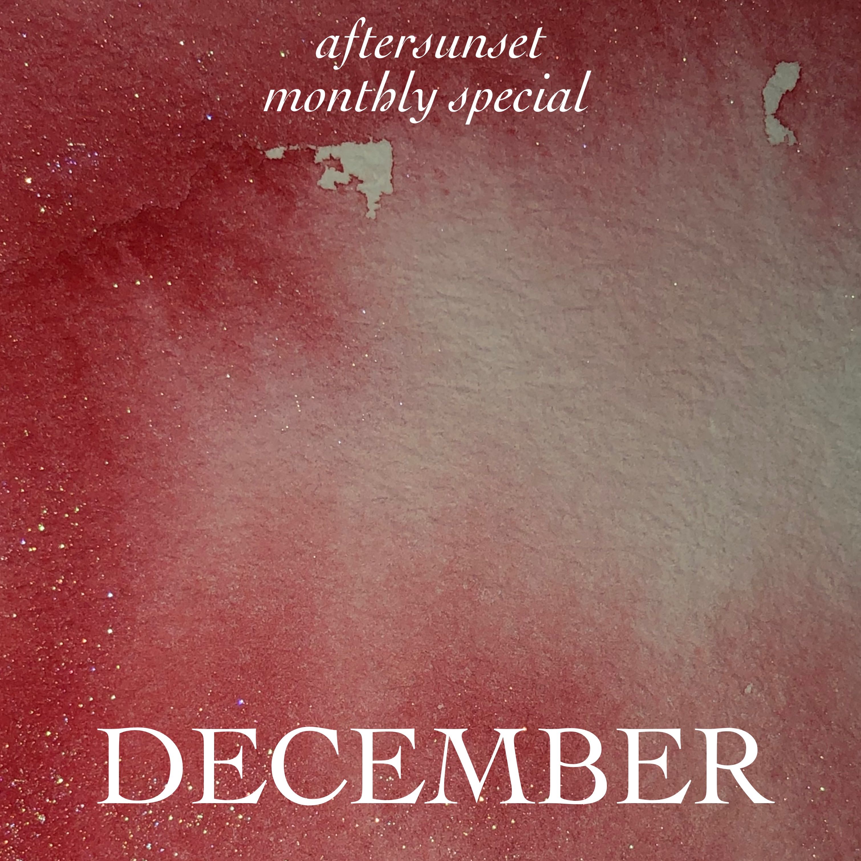 ✧ MONTHLY : DECEMBER