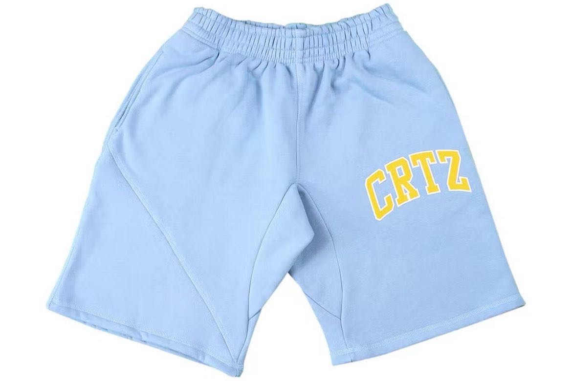 Corteiz Dropout Shorts Baby Blue