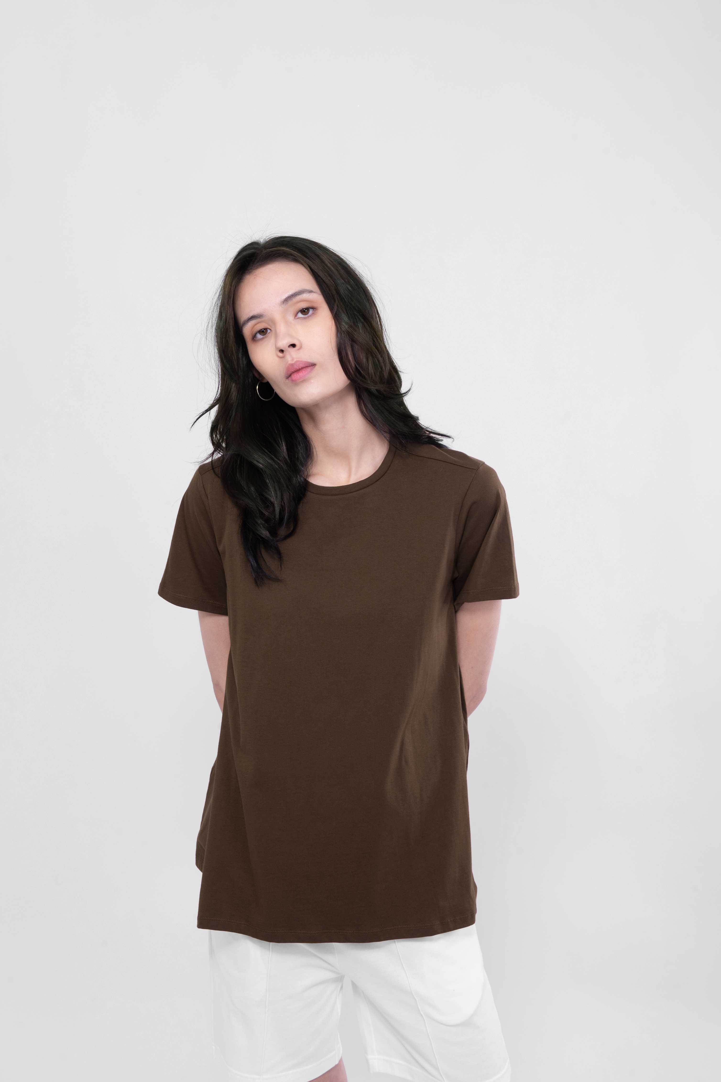 QueenCows เสื้อให้นม Jona T-Shirt (Brown)