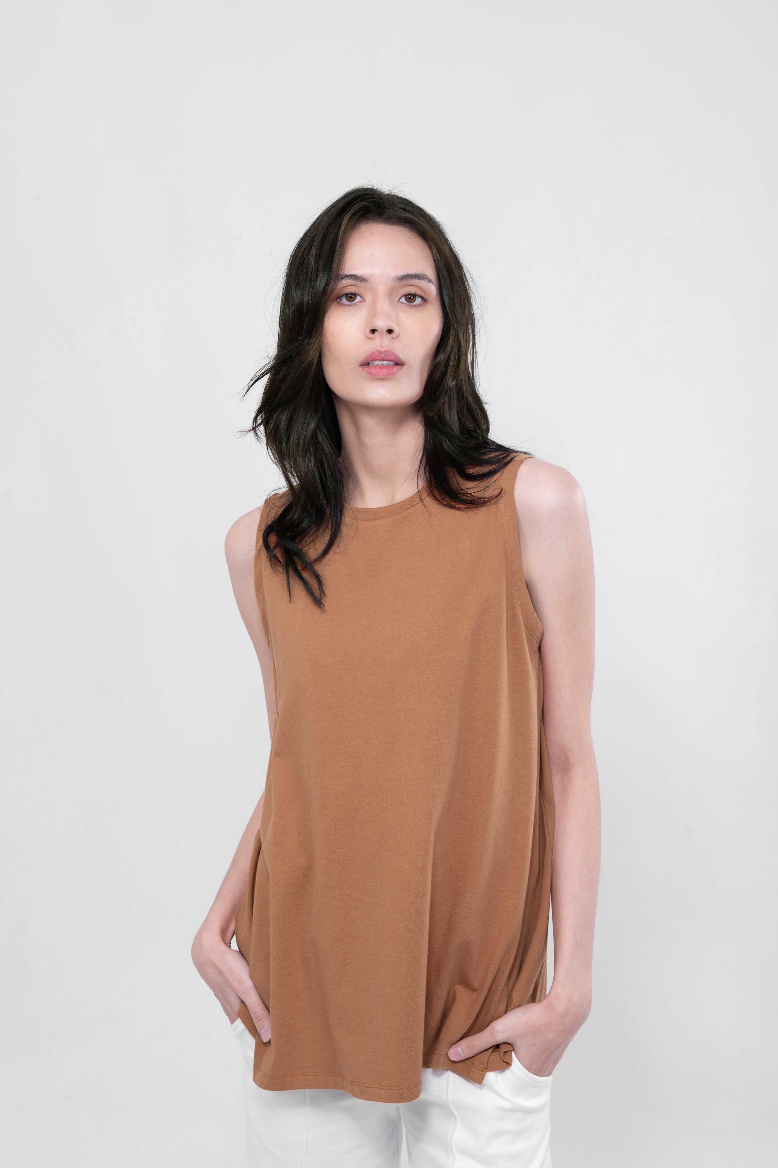 QueenCows เสื้อให้นม Corte Vest (Orange)