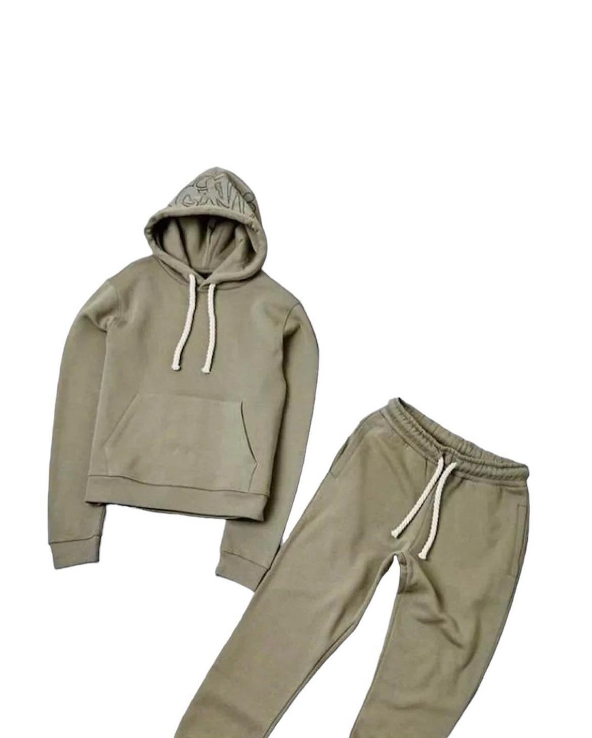 SYNAWORLD 'SYNA LOGO' TRACKSUIT - SAGE