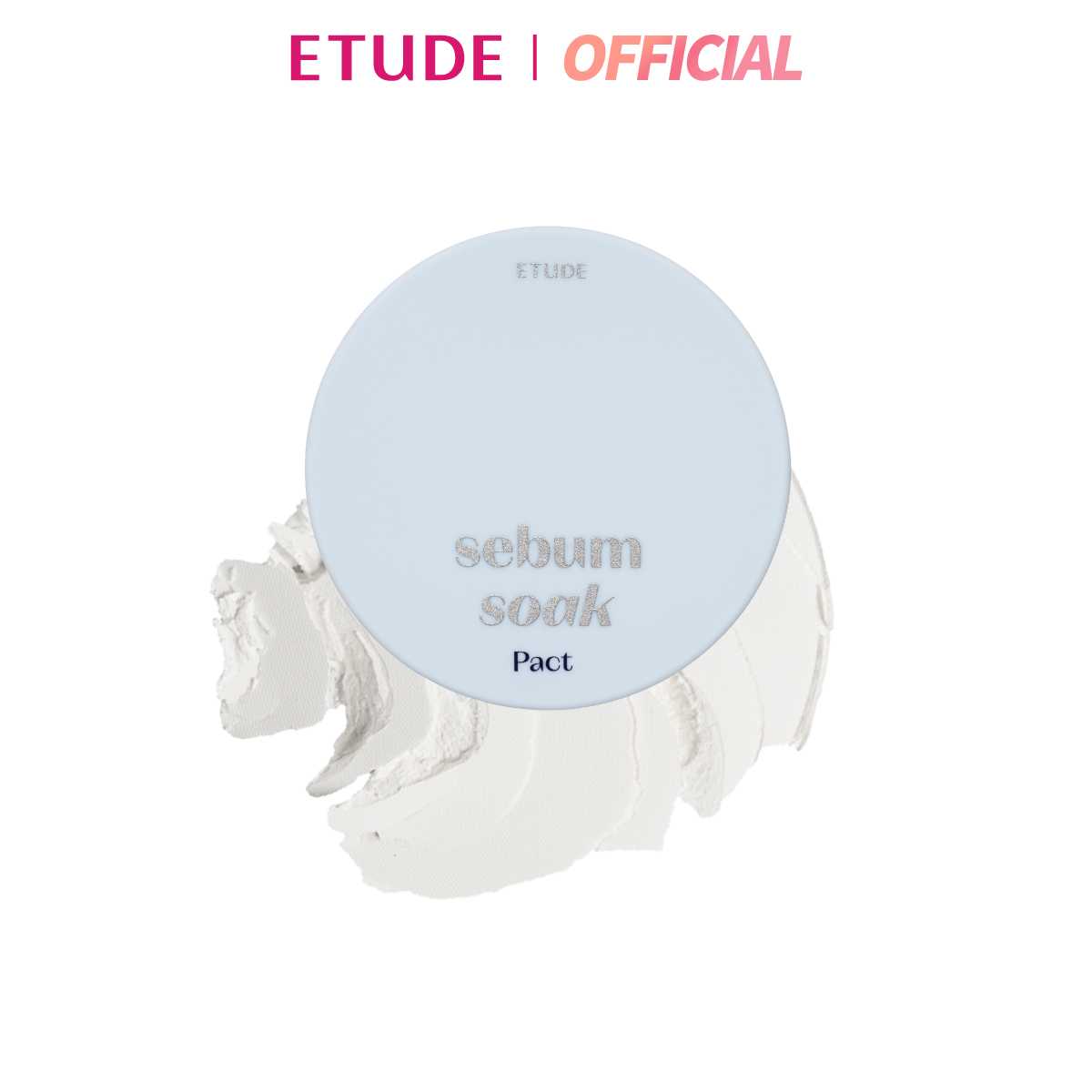 ETUDE Sebum Soak Pact (9.5 g) อีทูดี้ แป้งฝุ่นอัดแข็งควบคุมความมัน