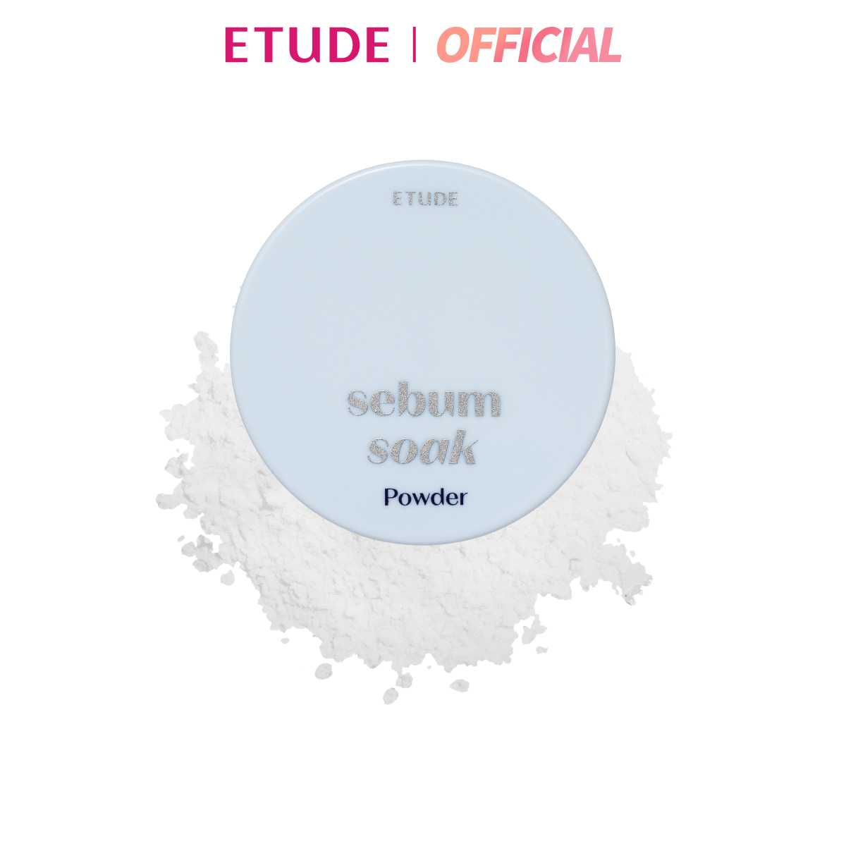 ETUDE Sebum Soak Powder (5 g) อีทูดี้ แป้งฝุ่นโปร่งแสงควบคุมความมัน