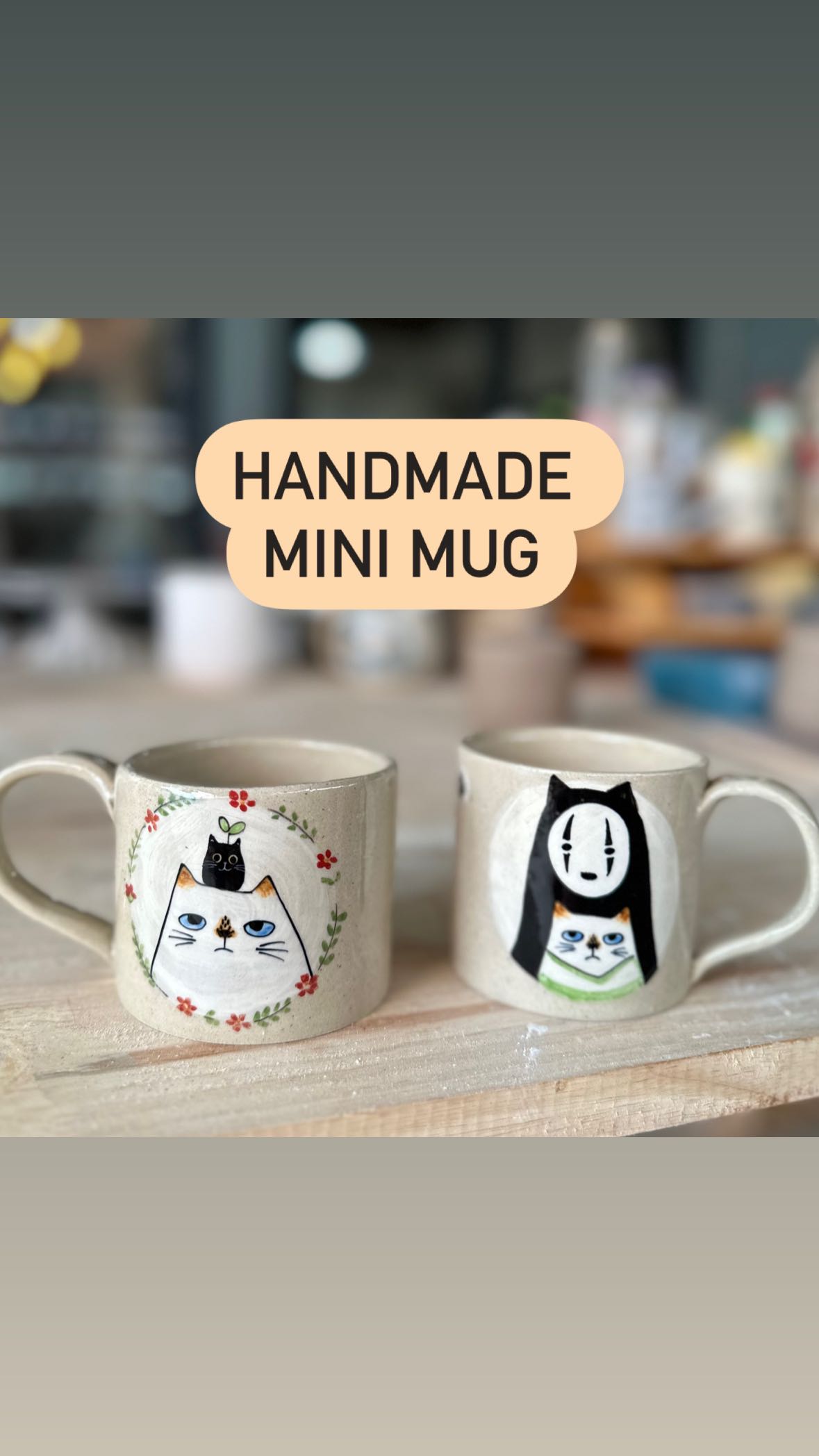 Handmade Mini Mug - ถ้วยมัคปั้นมือ 