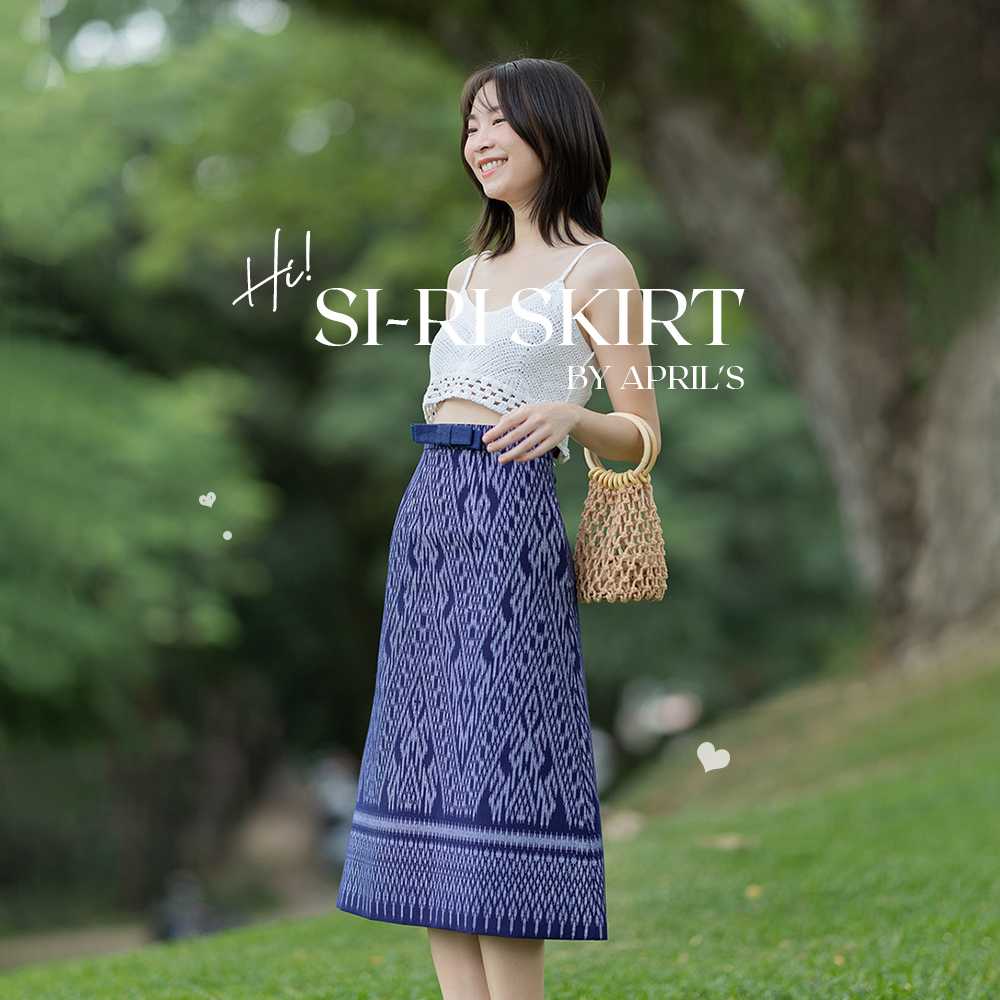 SI-RI skirt (Navy)